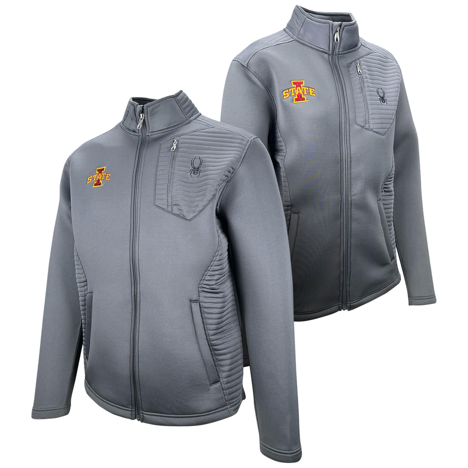 Spyder I State Gray Full Zip Jacket